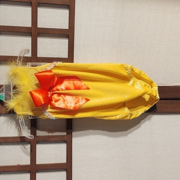 Art Store The  Competitor QUACK QUACK DUCK Leotard and Duck Beak Headpiece Sz SC - Picture 1 of 9